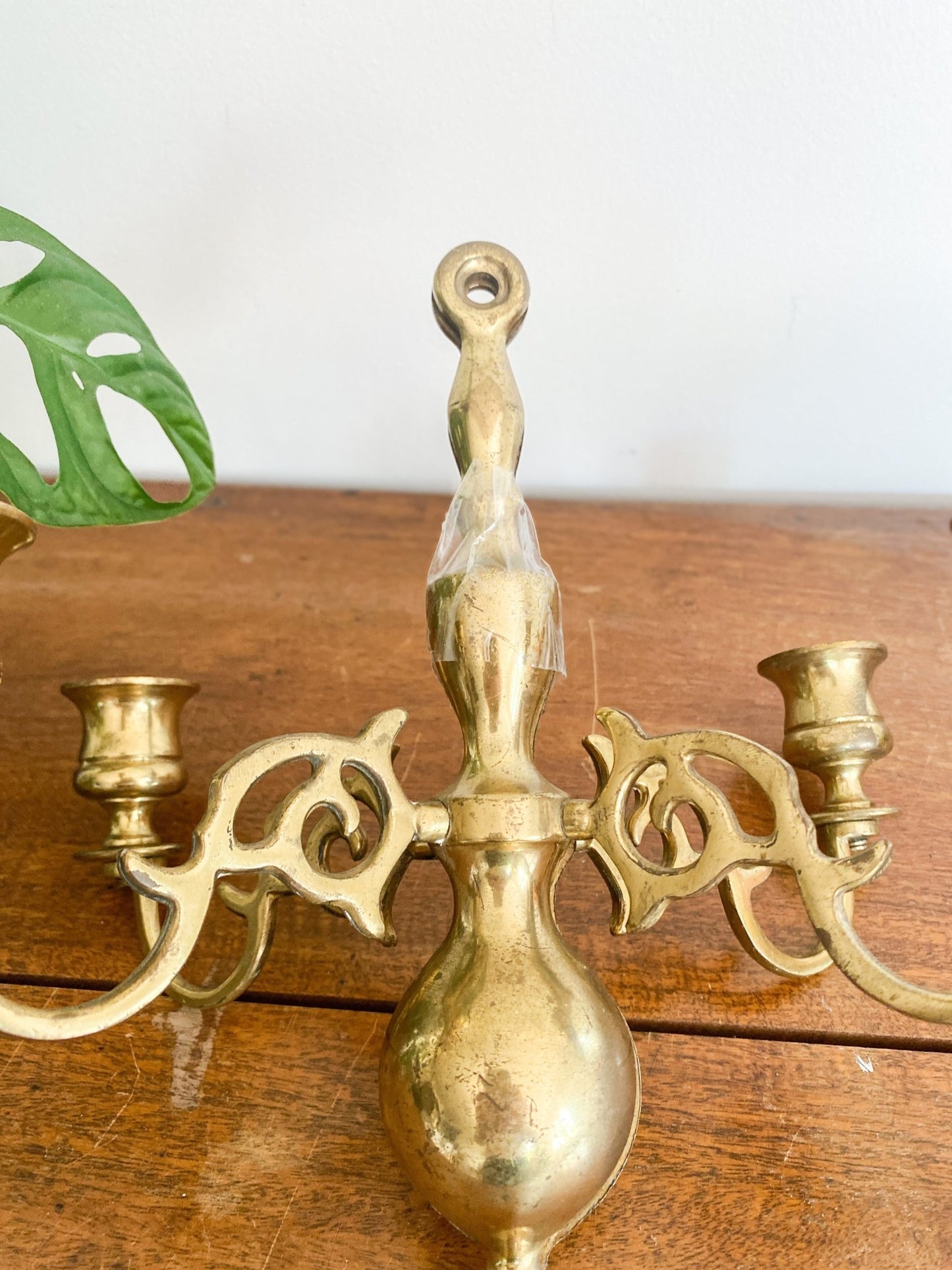 Vintage Brass Wall Sconce - Perth Market