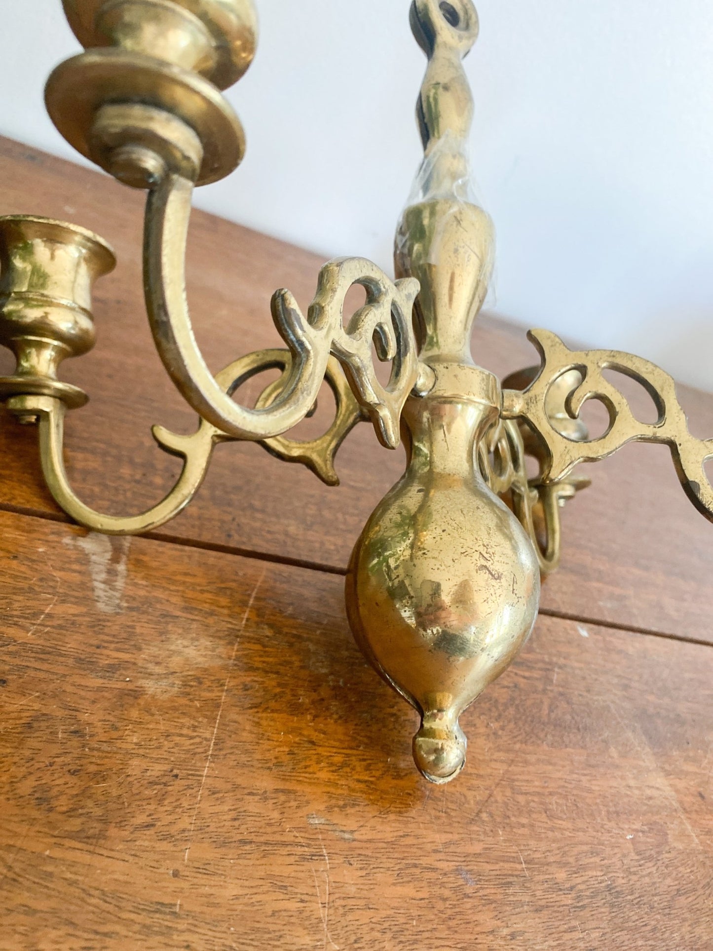 Vintage Brass Wall Sconce - Perth Market