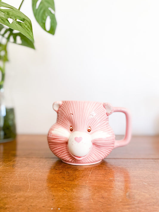 Vintage Care Bear Ceramic Character Mug - Cheer Bear - Perth Market