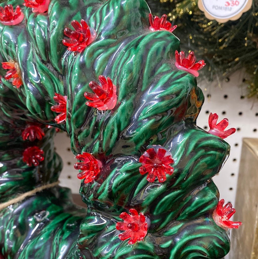Vintage Ceramic Christmas Wreath - Perth Market