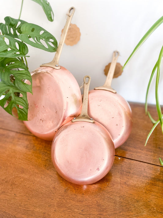 Vintage Copper Pan - Small and Medium Sizes Availale - Perth Market