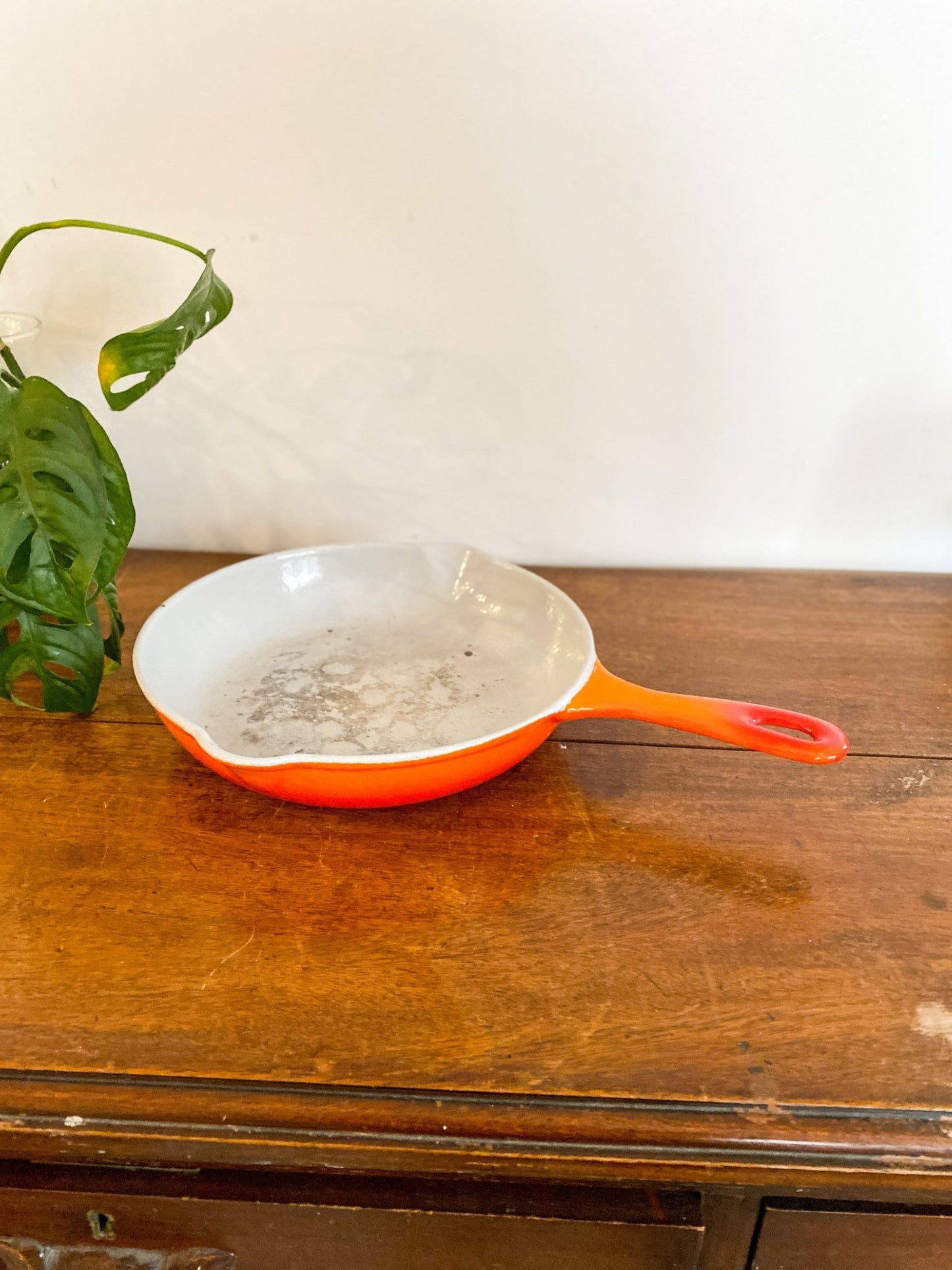 Vintage Enamel Cast Iron Sauce Pan - Perth Market