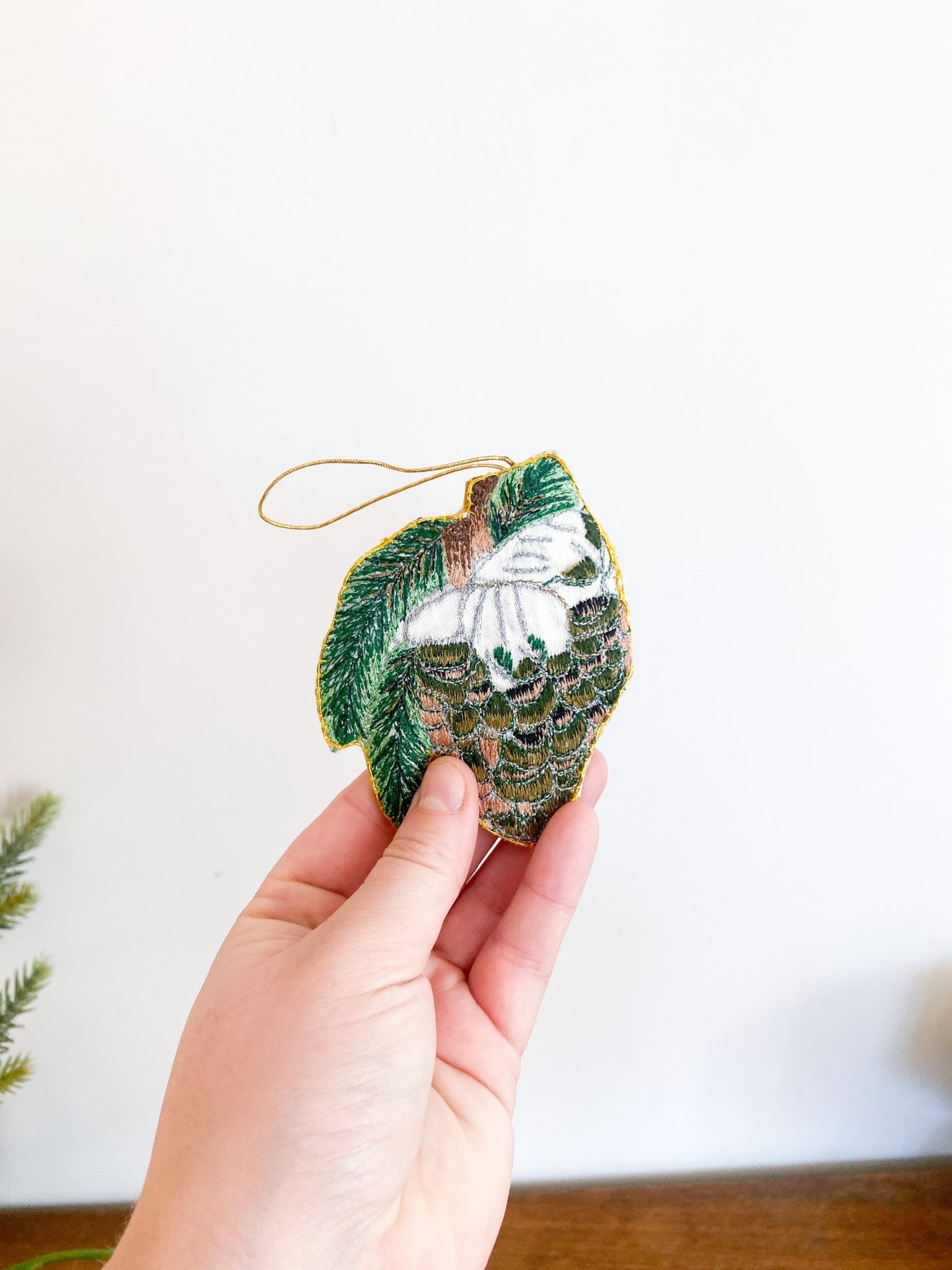 Vintage Hand-Embroidered Eaton's Canada Ornaments - Perth Market