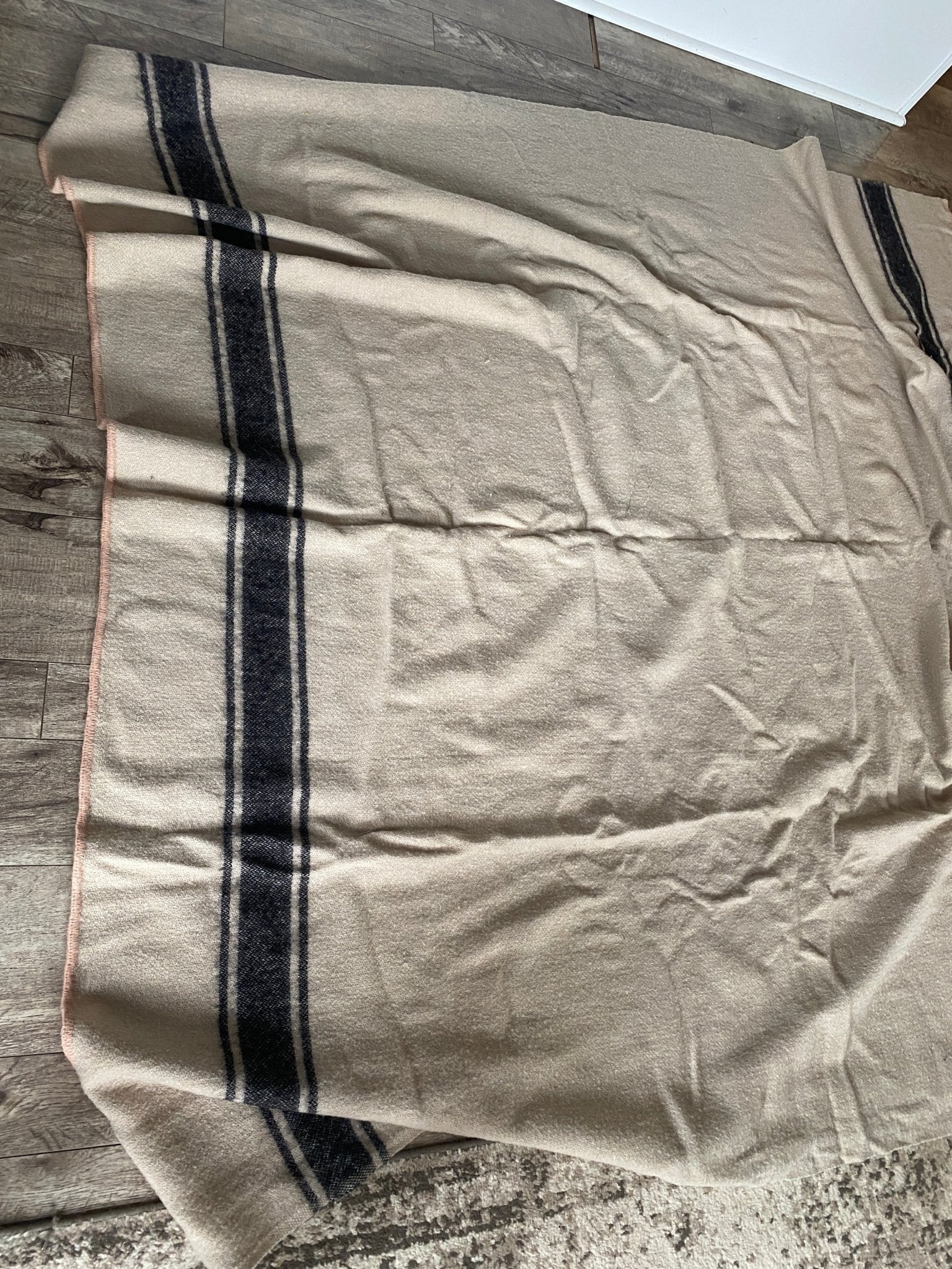 Vintage Hercules Wool Blend Blanket - Perth Market