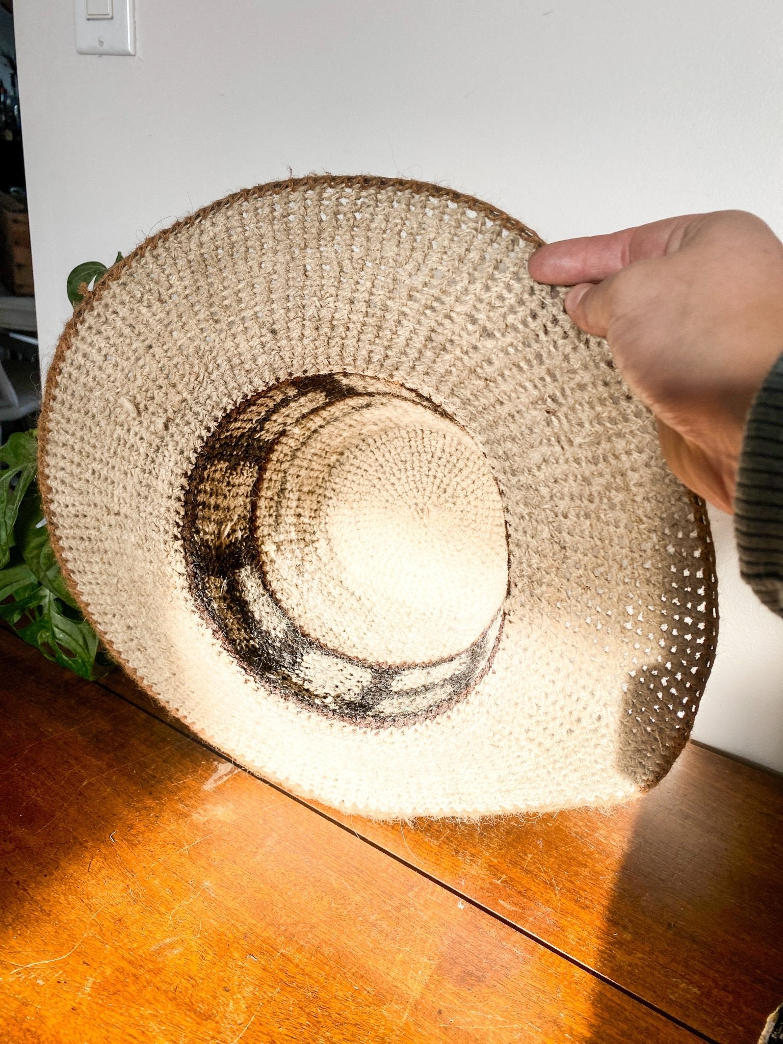 Vintage Peruvian Alpaca Wool Sun Hat - Perth Market