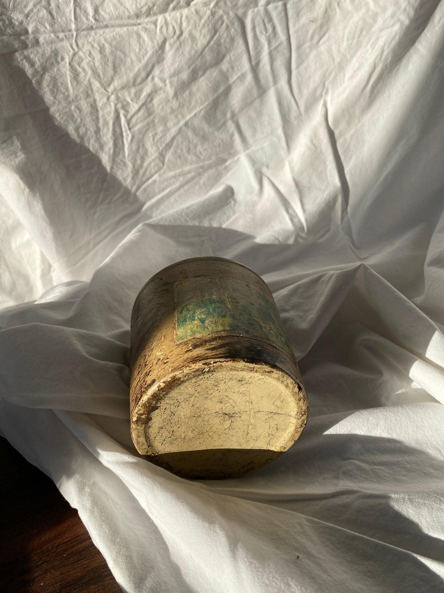 Vintage Pottery Jug with Picturesque Landscape - Perth Market