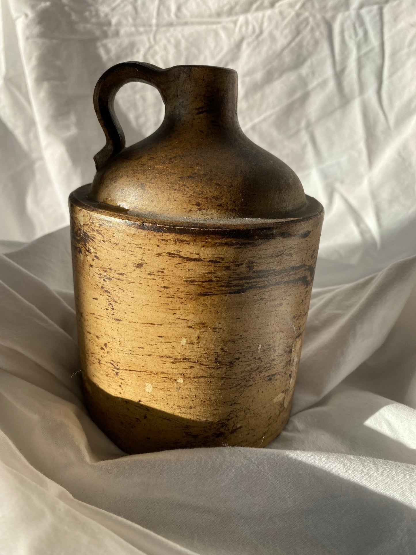 Vintage Pottery Jug with Picturesque Landscape - Perth Market