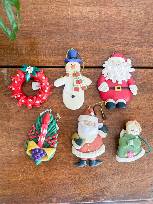 Vintage Salt Dough Holiday Ornament - Perth Market