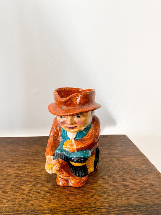 Vintage Staffordshire Toby Jug - Farmer Character - Perth Market