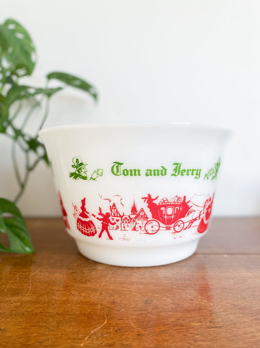 Vintage Tom & Jerry Milk Glass Bowl - Perth Market