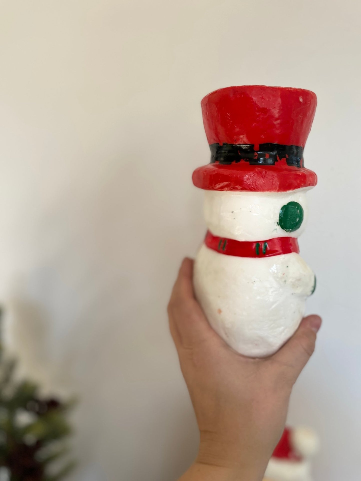 Wax Snowman - Perth Market