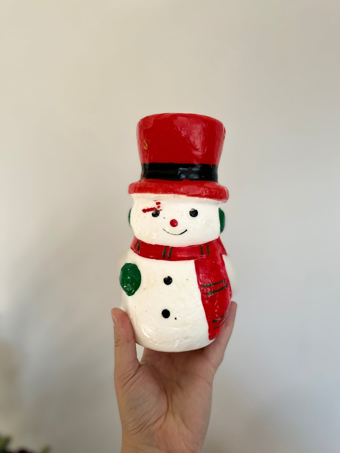 Wax Snowman - Perth Market