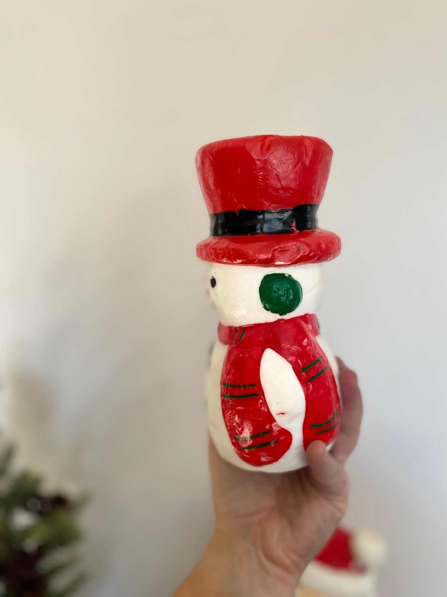 Wax Snowman - Perth Market