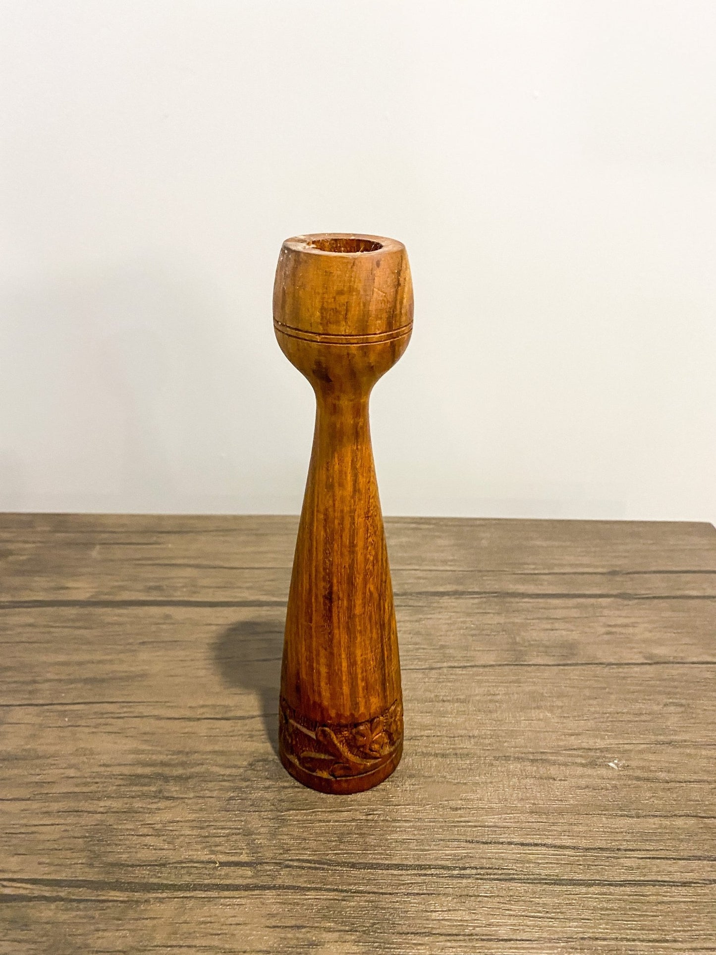 Wooden Candlestick Holder (Made in India) - Perth Market